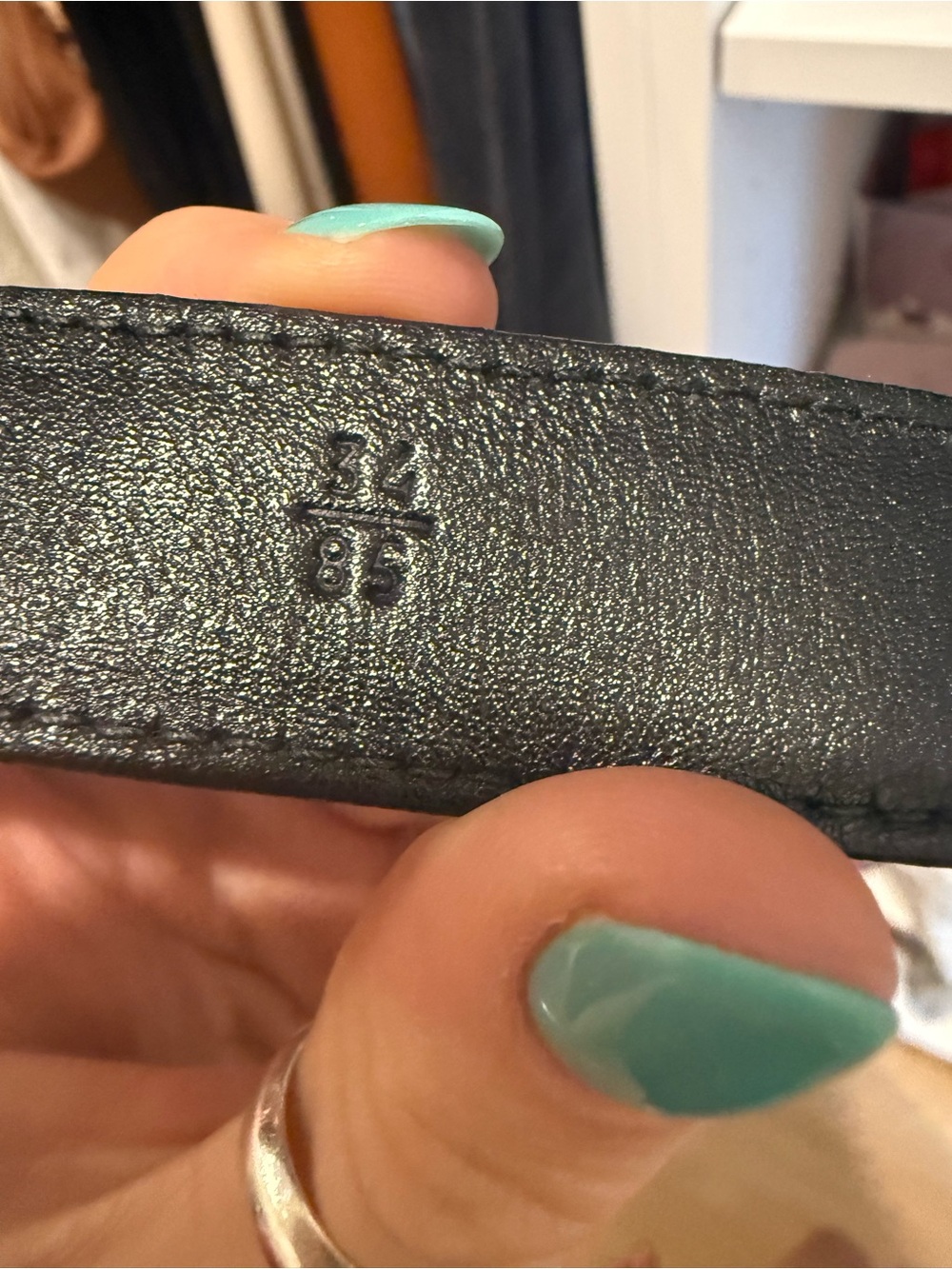Prada Black Patent Leather Oval Logo Buckle Belt - Picture 4 of 4